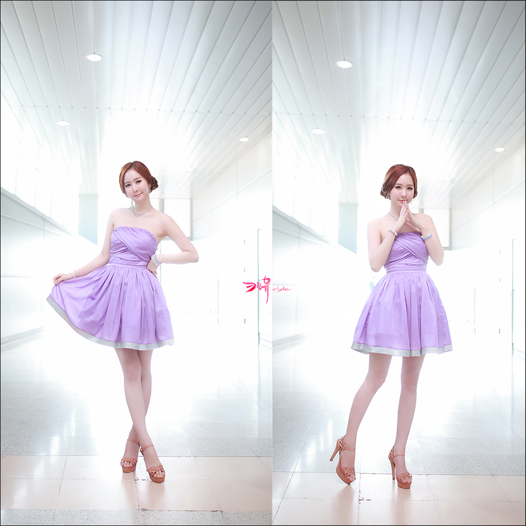 2015韩国国际车展靓丽车模Kim Ye Ha